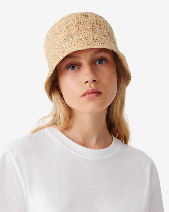 VENETO RAFFIA BUCKET HAT